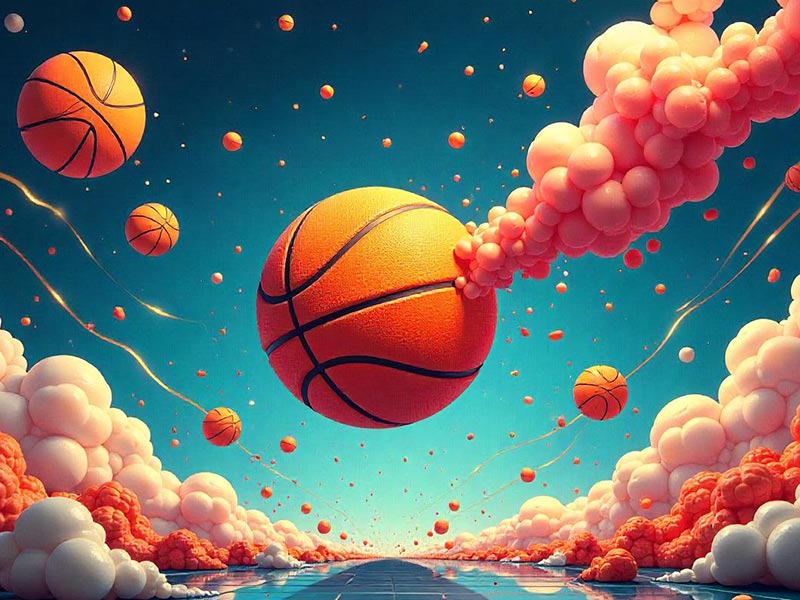 给我看蒙圈了！懂球的吧友看看：这球算两分还是三分呢？🤔